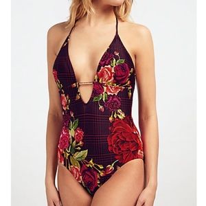 Ted Baker Juxtapose One-Piece Swimsuit